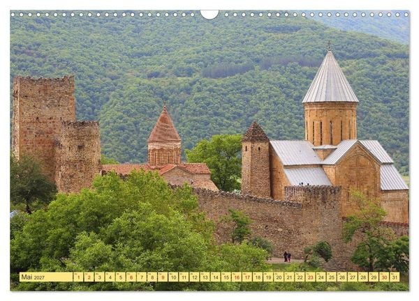 Produktbild: GEORGIEN (Wandkalender 2027 DIN A3 quer), CALVENDO Monatskalender