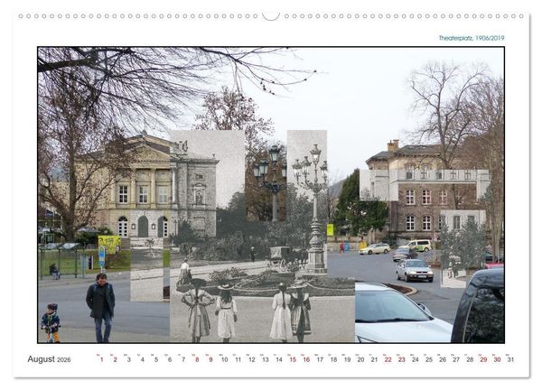 Produktbild: G&ouml;ttingen, Photographische ZEIT-SCHNITTE (hochwertiger Premium Wandkalender 2026 DIN A2 quer), Kunstdruck in Hochglanz