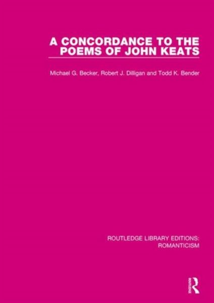 Produktbild: A Concordance to the Poems of John Keats