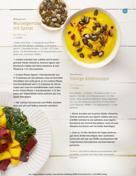 Produktbild: Medical Cooking: Ayurvedische Ernährung