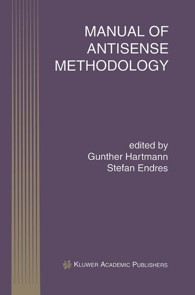 Produktbild: Manual of Antisense Methodology