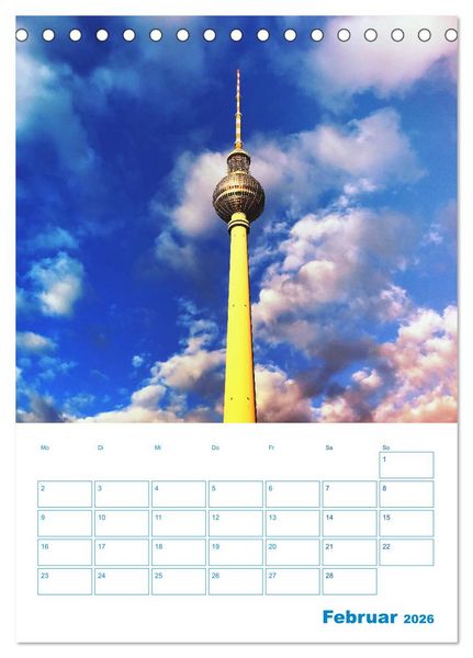 Produktbild: BERLIN geht immer (Tischkalender 2026 DIN A5 hoch), CALVENDO Monatskalender