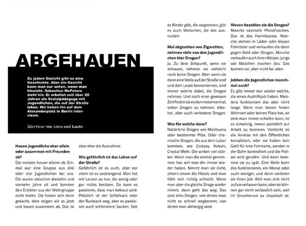 Das Mädchen in unserem Badezimmer