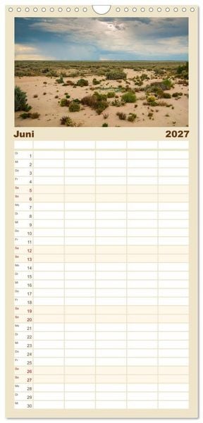 Produktbild: Familienplaner 2027 - Australien - Der vielseitige Osten mit 5 Spalten (Wandkalender, 21 x 45 cm) CALVENDO
