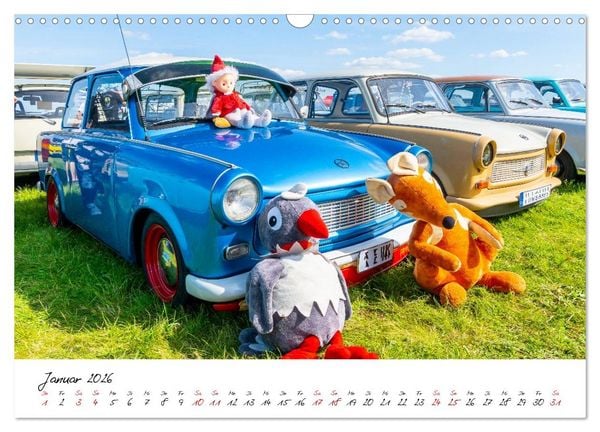 Produktbild: Trabi-Treffen (Wandkalender 2026 DIN A3 quer), CALVENDO Monatskalender
