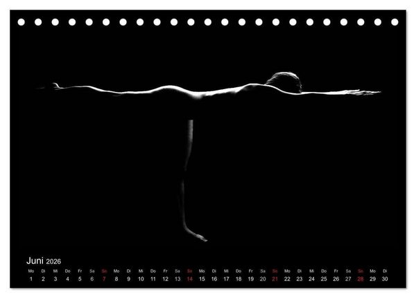 Produktbild: Kunstakt (Tischkalender 2026 DIN A5 quer), CALVENDO Monatskalender