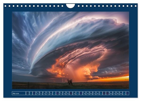 Produktbild: Im Bann der Naturgewalten (Wandkalender 2026 DIN A4 quer), CALVENDO Monatskalender
