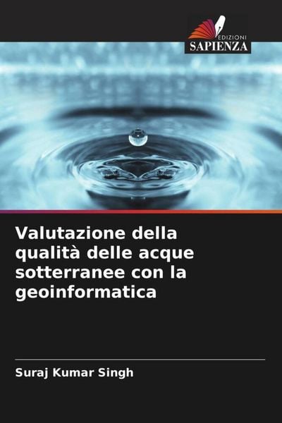 Produktbild: Valutazione della qualit&agrave; delle acque sotterranee con la geoinformatica