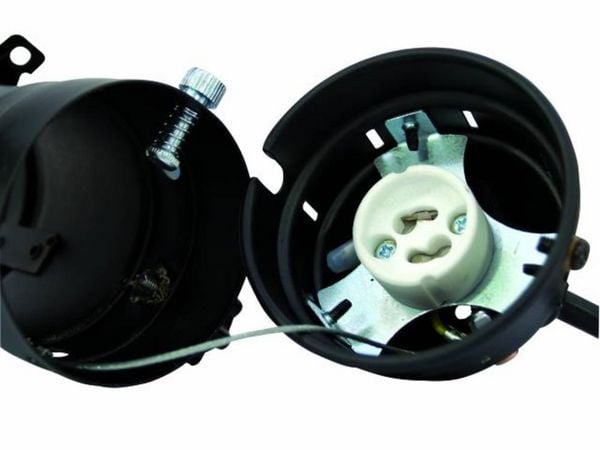 Produktbild: Eurolite PAR-16 Spot GU-10 Halogen-PAR-Scheinwerfer Schwarz