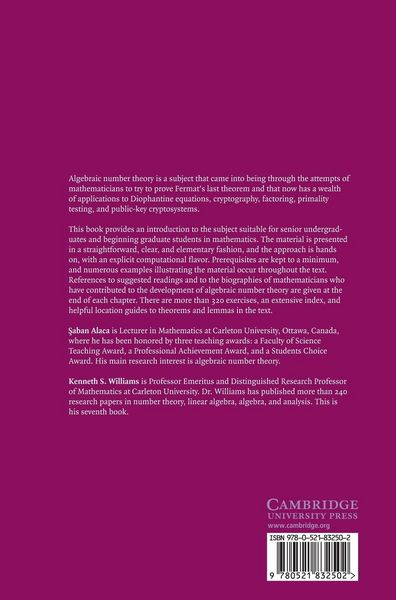Produktbild: Introductory Algebraic Number Theory