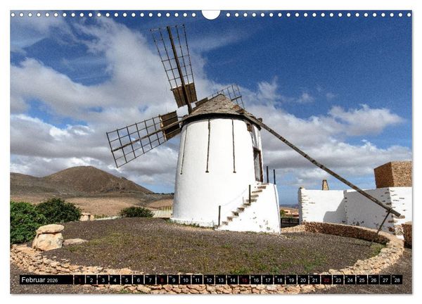 Produktbild: Fuerteventura - Hart am Wind (Wandkalender 2026 DIN A3 quer), CALVENDO Monatskalender