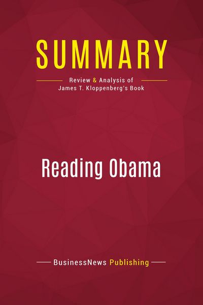 Produktbild: Summary: Reading Obama