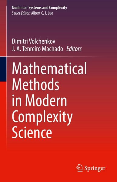 Produktbild: Mathematical Methods in Modern Complexity Science