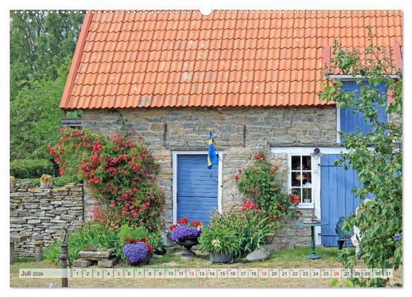 Produktbild: BUNTES &Ouml;LAND (Wandkalender 2026 DIN A2 quer), CALVENDO Monatskalender
