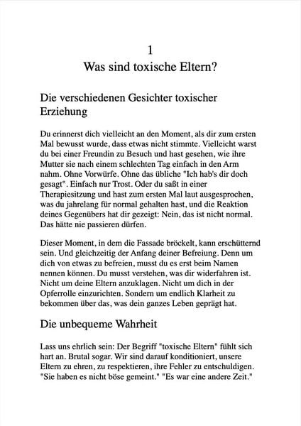 Produktbild: Toxische Eltern Hinter Dir Lassen