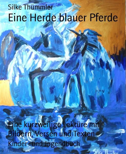Produktbild: Eine Herde blauer Pferde