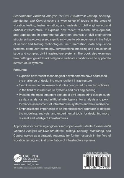 Produktbild: Experimental Vibration Analysis for Civil Structures