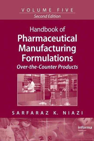 Produktbild: Niazi, S: Handbook of Pharmaceutical Manufacturing Formulati