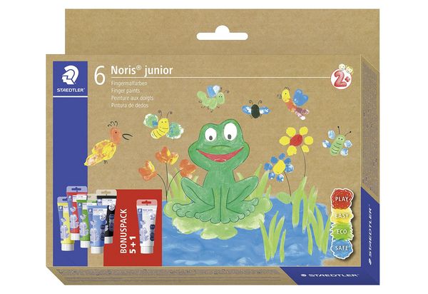Produktbild: STAEDTLER Noris junior 881 Fingermalfarben, Set Basis, 8816