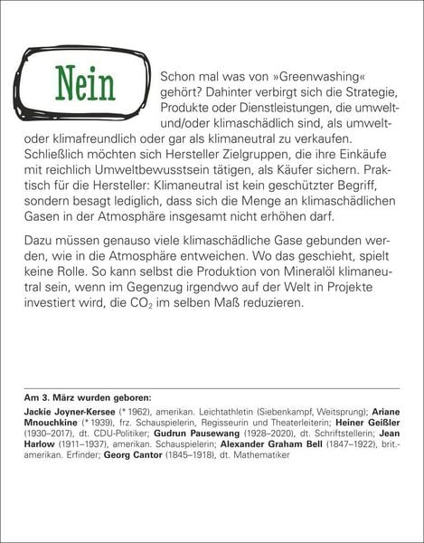 Produktbild: Ist es wahr, dass ...? Tagesabrei&szlig;kalender 2027 - Alltagswissen auf dem Pr&uuml;fstand