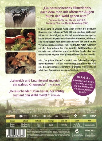 Produktbild: Das gr&uuml;ne Wunder - Unser Wald