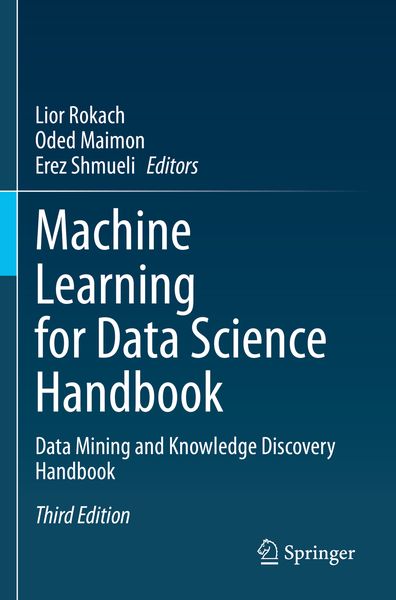 Produktbild: Machine Learning for Data Science Handbook