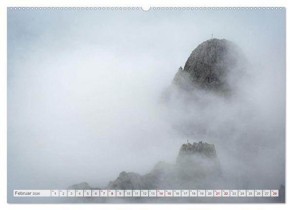 Produktbild: Malerische Alpen - Fesselnde Landschaften (hochwertiger Premium Wandkalender 2026 DIN A2 quer), Kunstdruck in Hochglanz