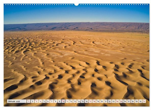Produktbild: Marokko - Faszinierende Landschaften und traditionelle Bauwerke von oben (Wandkalender 2026 DIN A2 quer), CALVENDO Monatskalender