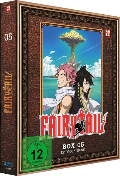 Produktbild: Fairy Tail - TV-Serie - Box 5 (Episoden 99-124) [4 DVDs]