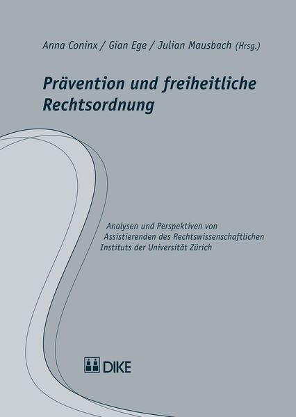 Produktbild: Pr&auml;vention und freiheitliche Rechtsordnung