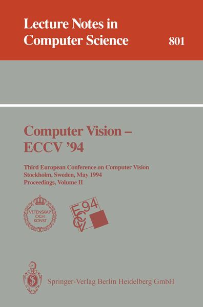 Produktbild: Computer Vision - ECCV '94