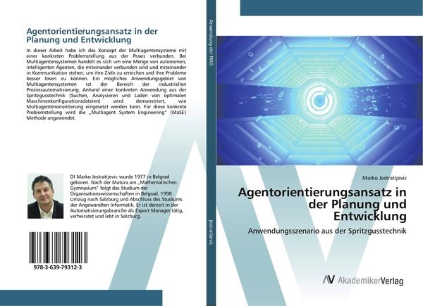 Agentorientierungsansatz in der Planung und Entwicklung, Taschenbuch von Marko Jestratijevic, AV Akademikerverlag, 9783639793123