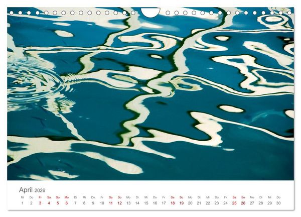 Produktbild: Aqua 2026 Fotografien von Mio Schweiger (Wandkalender 2026 DIN A4 quer), CALVENDO Monatskalender