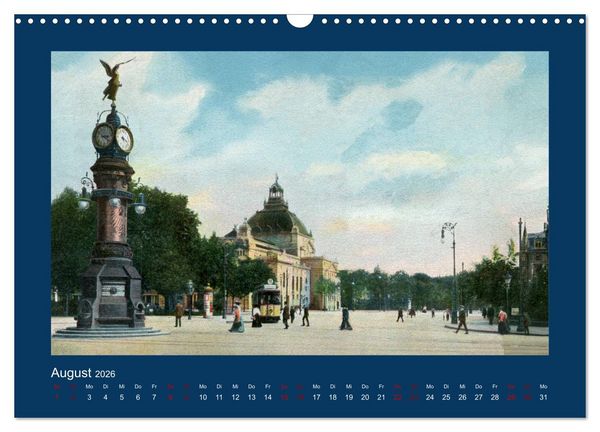 Produktbild: Historisches Frankfurt am Main von 1888 bis 1918 (Wandkalender 2026 DIN A3 quer), CALVENDO Monatskalender