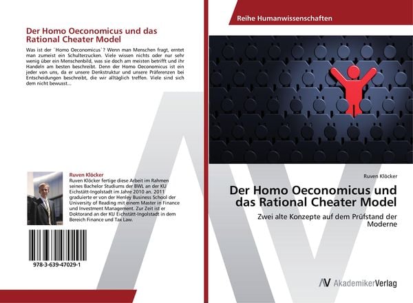Produktbild: Der Homo Oeconomicus und das Rational Cheater Model