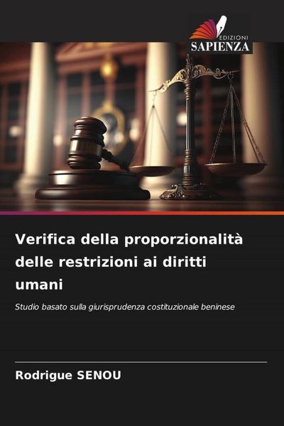 Produktbild: Verifica della proporzionalit&agrave; delle restrizioni ai diritti umani