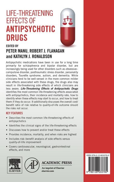 Produktbild: Life-Threatening Effects of Antipsychotic Drugs