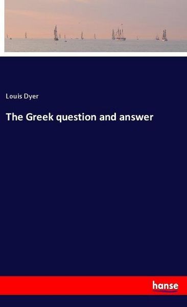Produktbild: The Greek question and answer