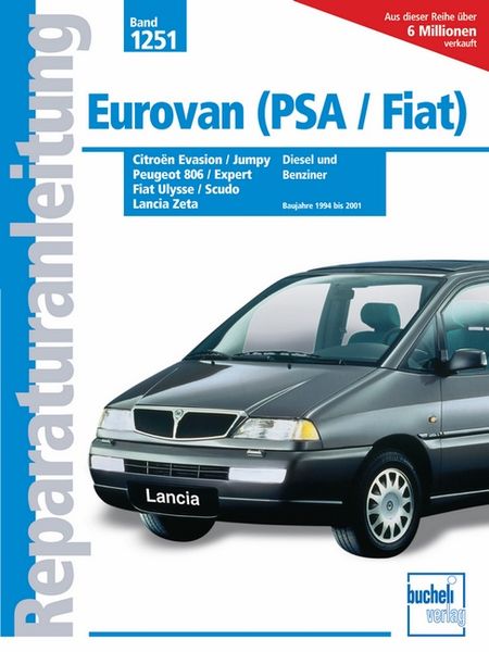 Produktbild: Eurovan (PSA/Fiat) - Peugeot 806 & Expert / Citro&euml;n Evasion & Jumpy