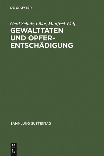 Produktbild: Gewalttaten und Opferentsch&auml;digung