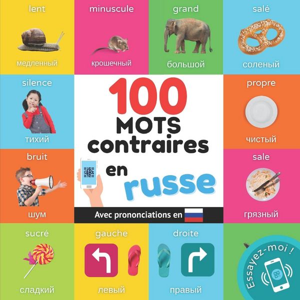 Produktbild: 100 mots contraires en russe