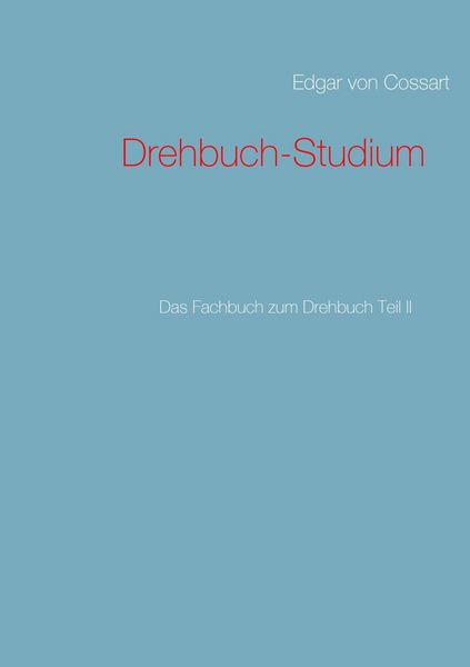 Produktbild: Drehbuch-Studium