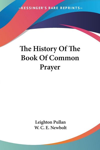 Produktbild: Pullan, L: History Of The Book Of Common Prayer