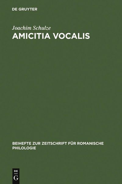 Produktbild: Amicitia vocalis