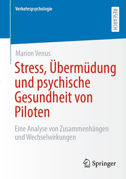 Produktbild: Stress, &Uuml;berm&uuml;dung und psychische Gesundheit von Piloten