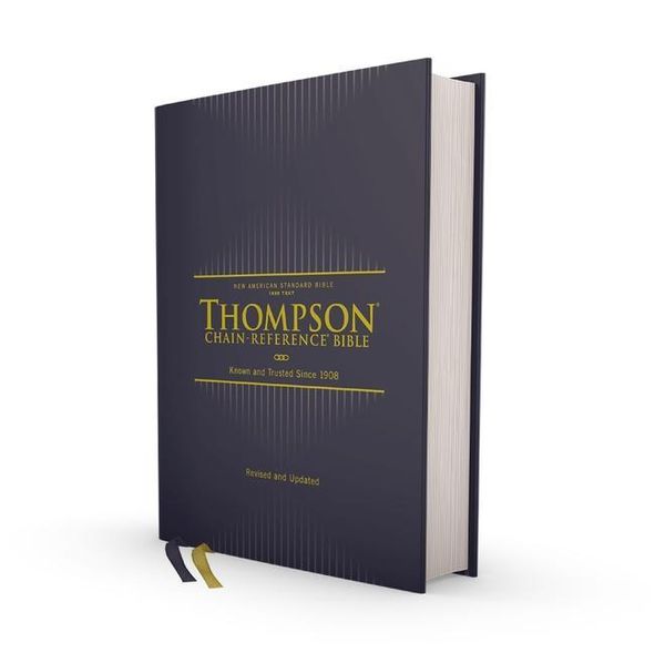 Produktbild: NASB, Thompson Chain-Reference Bible, Hardcover, 1995 Text, Red Letter, Comfort Print