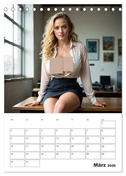 Produktbild: Schreibtischs&uuml;nden (Tischkalender 2026 DIN A5 hoch), CALVENDO Monatskalender