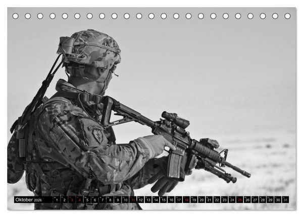 Produktbild: Spezialeinheiten &bull; U.S. Special Forces (Tischkalender 2026 DIN A5 quer), CALVENDO Monatskalender