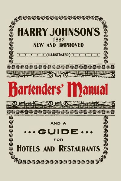 Produktbild: Harry Johnson's New and Improved Illustrated Bartenders' Manual