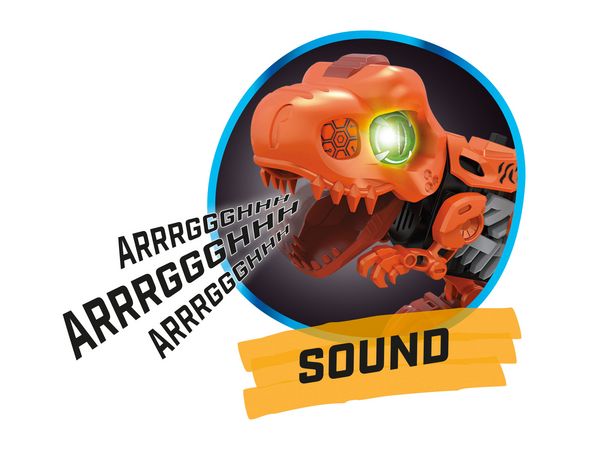 Produktbild: Revell Engineers Electric T.-Rex Baus&auml;tze, Spielwaren Adventskalender Altersklasse ab 8 Jahre